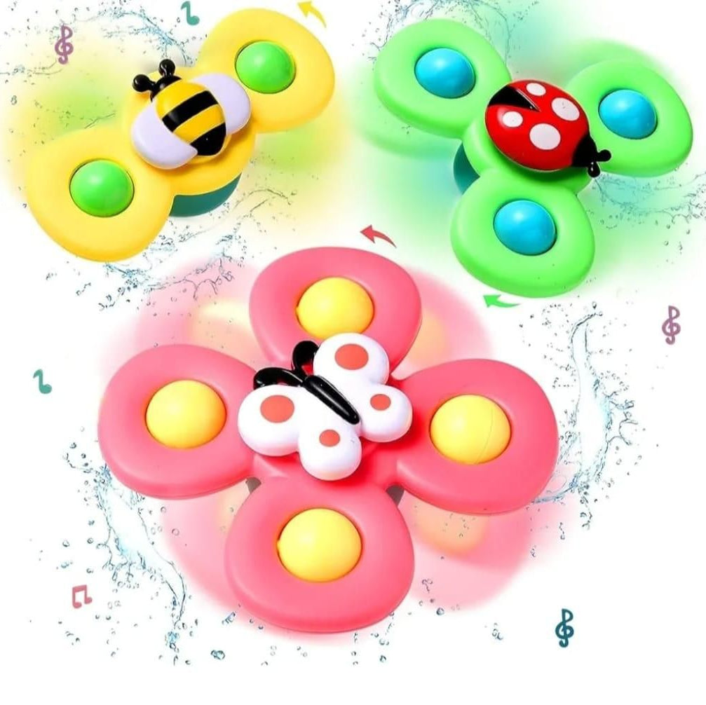 Spinning Sensory Toy for Toddler - 3 Pcs Set