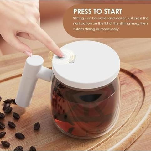 Self Stirring Electric Mixing Cup - Coffee Mug